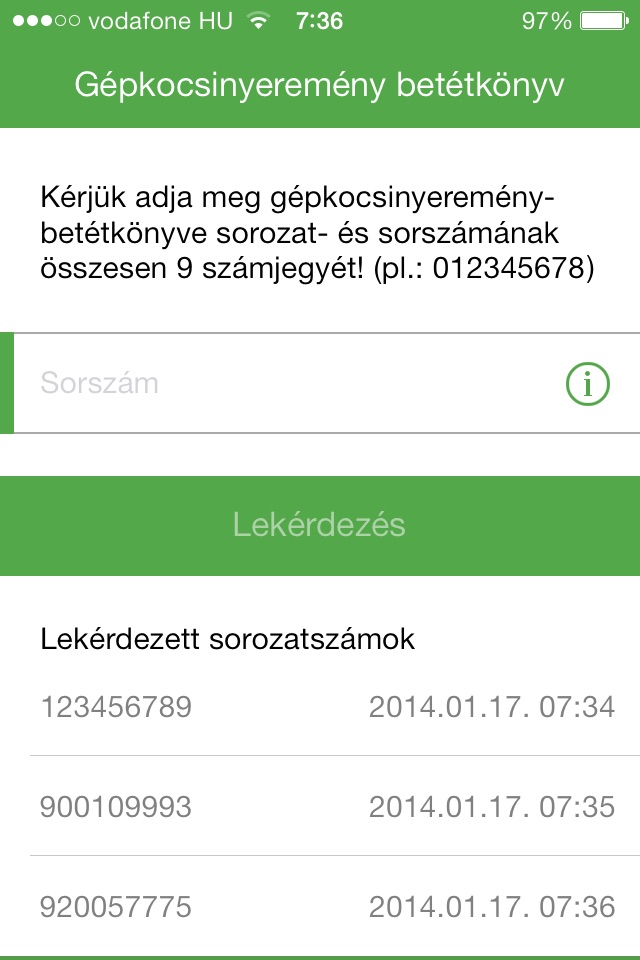 OTP Gépkocsinyeremény screenshot 3