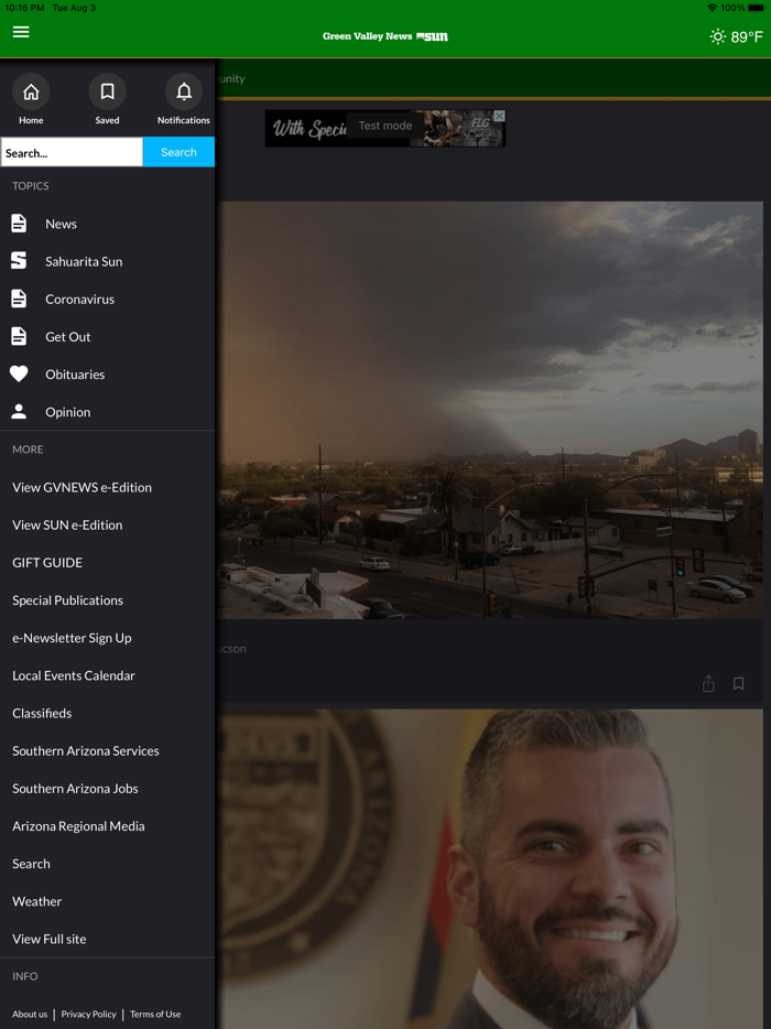 Green Valley News  Sun