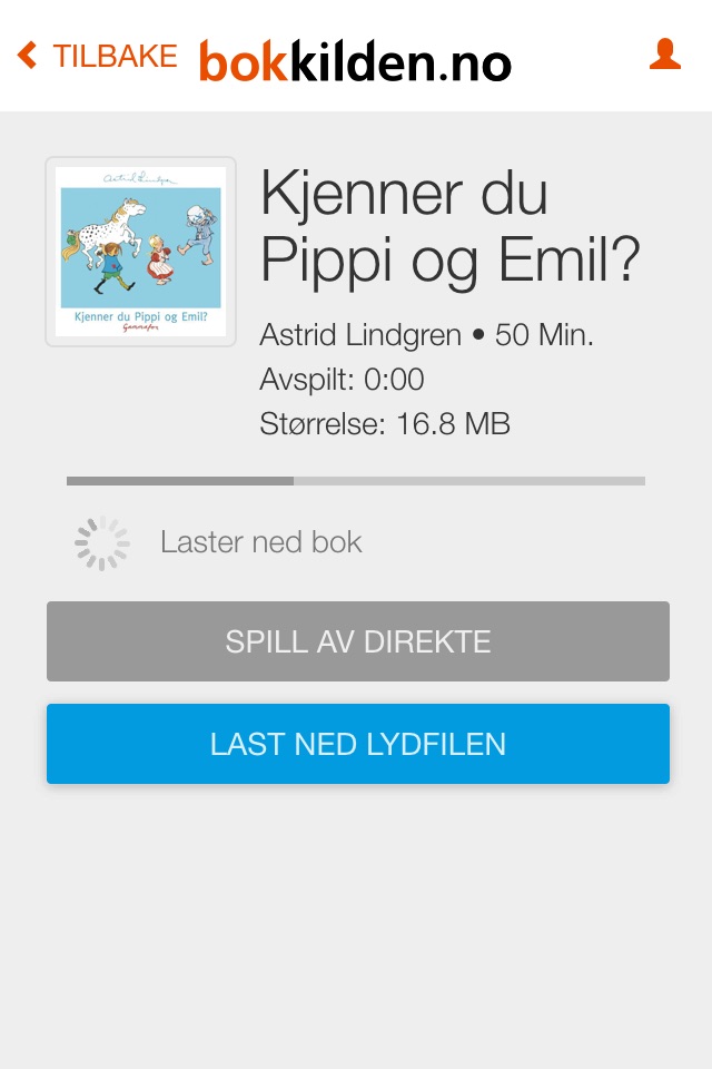 Bokkilden Lydbok screenshot 3