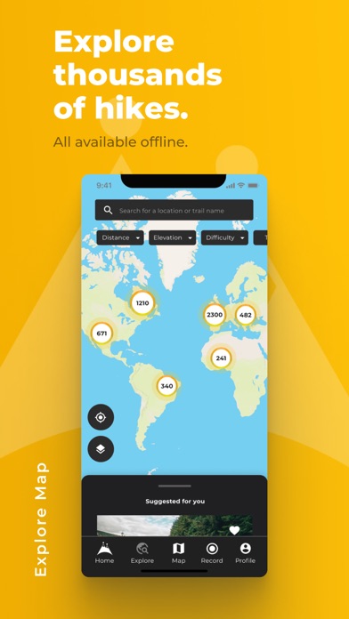 HiiKER: The Hiking Maps App screenshot 2