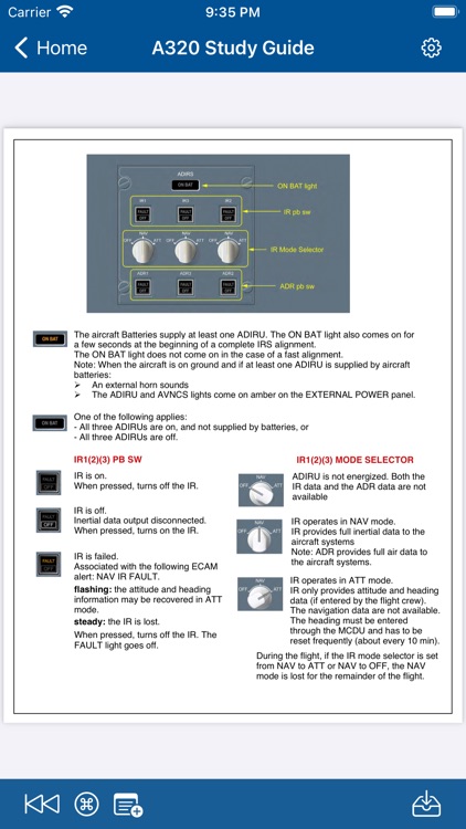 A320 System Study Guide