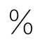 Percentage calculator, very easy to use