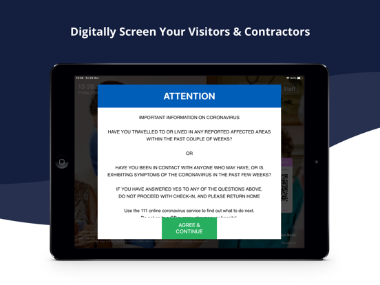 e-Reception Book - Visitor App screenshot 3