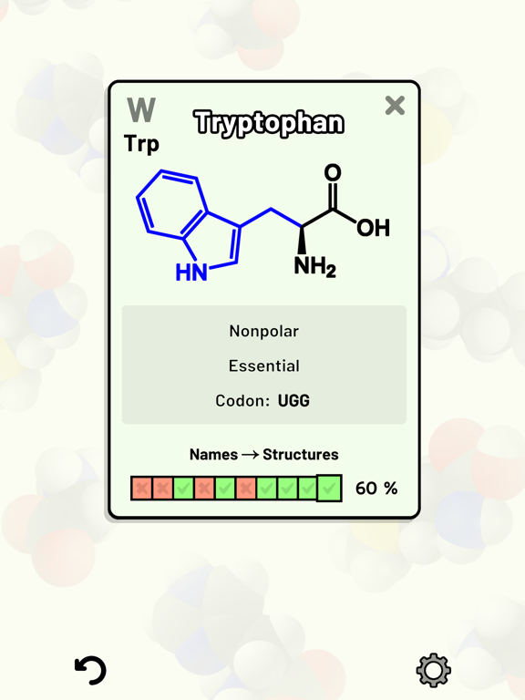 Amino Acid Quiz screenshot 4