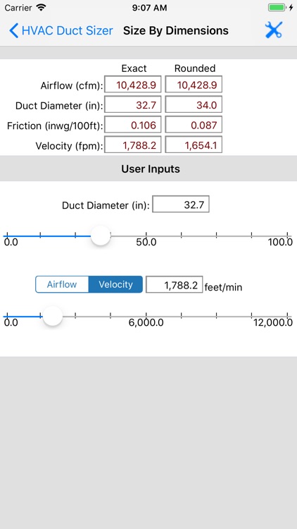 ASHRAE HVAC Duct Sizer screenshot-7