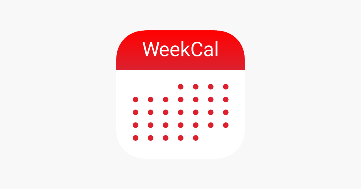 WeekCal - Fully Unlocked on the App Store