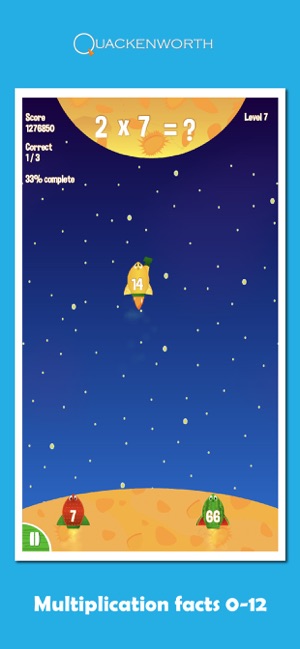 Fruit Rockets Multiplication(圖2)-速報App