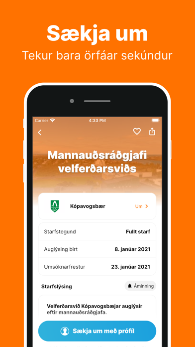 Alfreð - Atvinnuleit screenshot 4