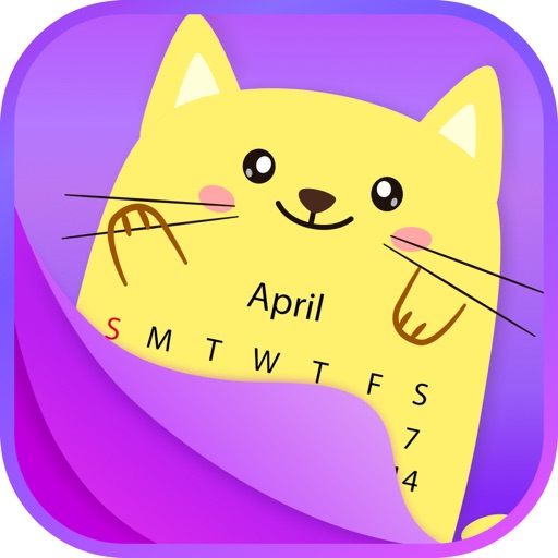Cute Calendar : Agenda Planner iOS App