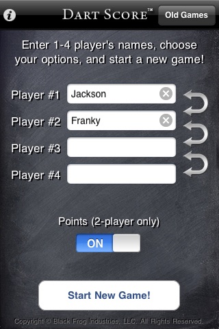 Dart Score screenshot 4