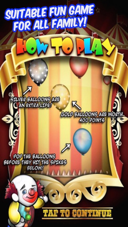 Circus Pop Balloons