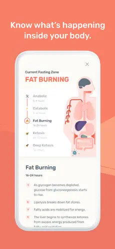 Captura de Pantalla 6 Zero: Intermittent Fasting App iphone