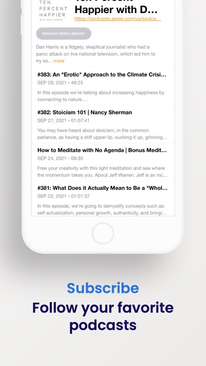 SuperSoul Podcast Player screenshot-3