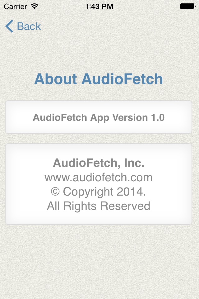 AudioFetch screenshot 3