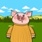 The Three Little Pigs need your help to build their houses, and fend off the big bad wolf