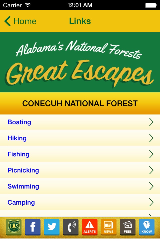 Alabama Great Escapes screenshot 3