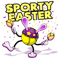 Easter Softball Stickers apk