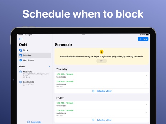 Ochi: Block Websites & Apps screenshot 4