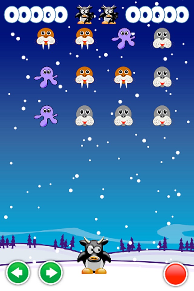 Penguin Wack Invaders HD screenshot 2