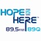 89Q is a non-profit, listener supported station based in Wausau, Wisconsin dedicated to sharing the hope of Jesus Christ through great music