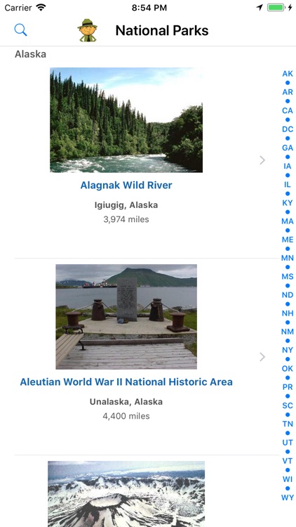 National Park Finder