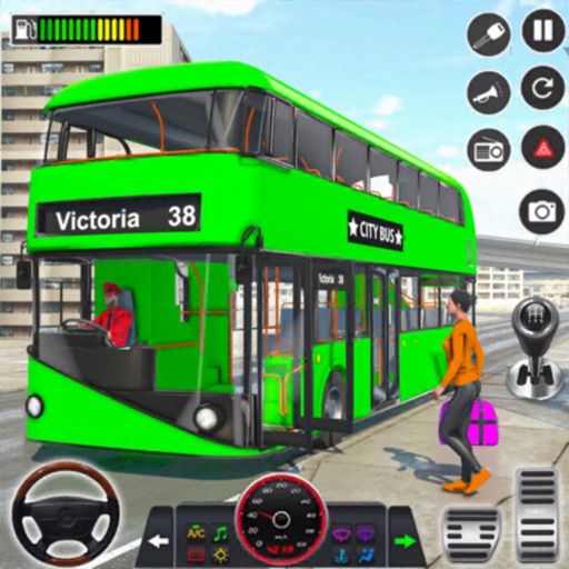 New Double Decker Bus Driving in Dubai - Bus Simulator 2023 NEW UPDATE 