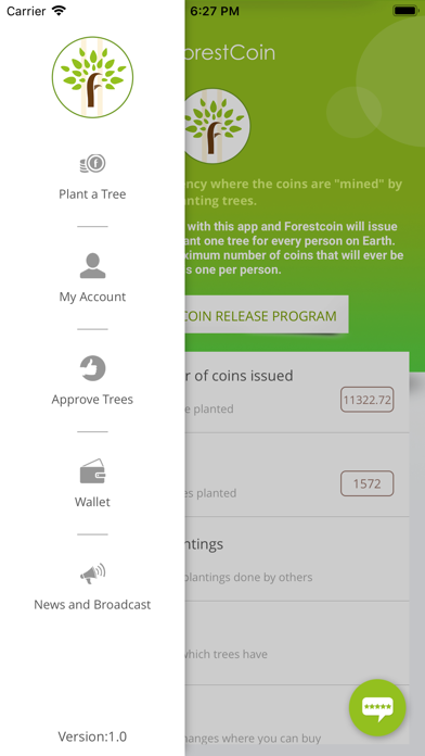 Forestcoin screenshot 2