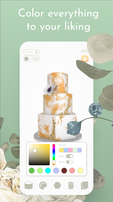 Bakely Wedding Cake Decorating Screenshot