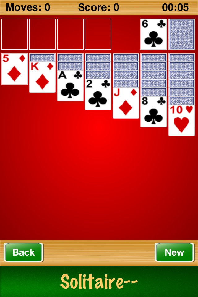 Solitaire-- screenshot 2