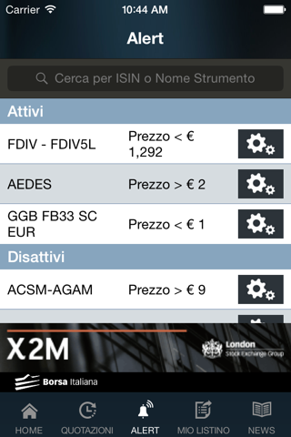Borsa Italiana screenshot 3