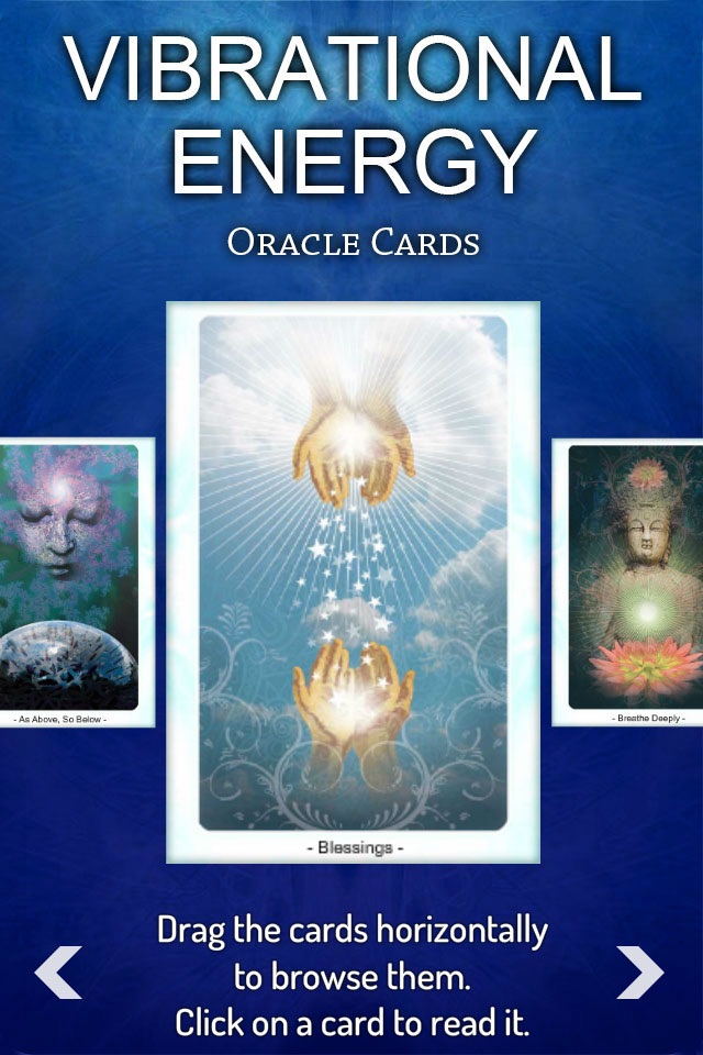 Vibrational Energy Oracle Deck screenshot 4