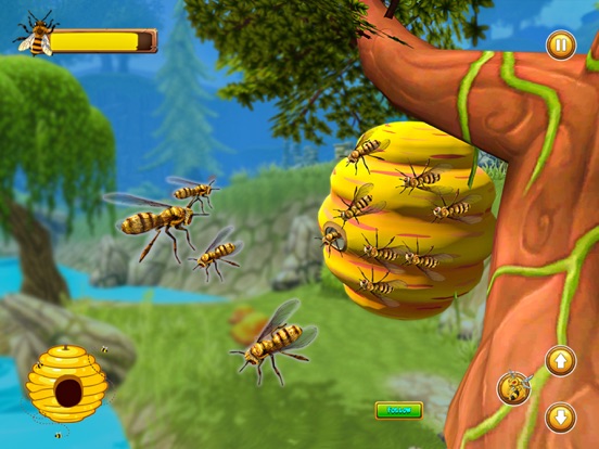 Honey Bee – Flying Bug Games screenshot 2