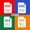 The free PDF Reader app allows you to read PDF files and manage office documents in one place