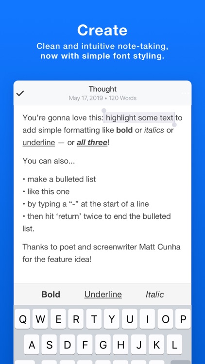 Transom Note-Taker for Writers screenshot-3