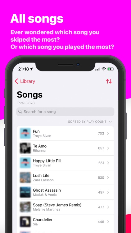Song Infos - your music stats screenshot-3