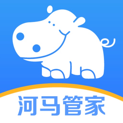 杉德河马管家logo