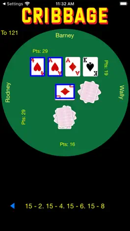 Game screenshot Crib Cribbage hack