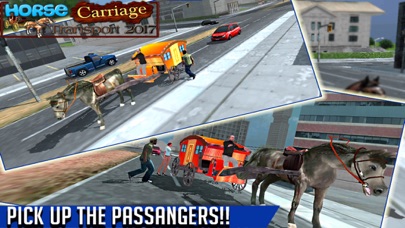 How to cancel & delete Horse Carriage Transport 3d from iphone & ipad 1
