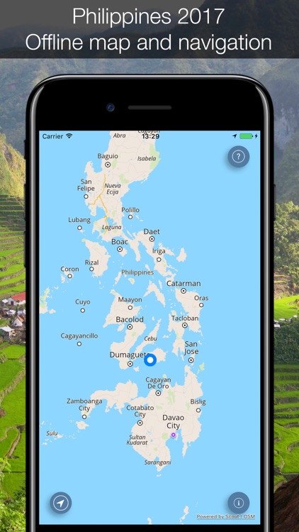 Philippines 2017 — offline map and navigation!