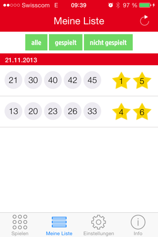Lotto-Fortuna screenshot 4