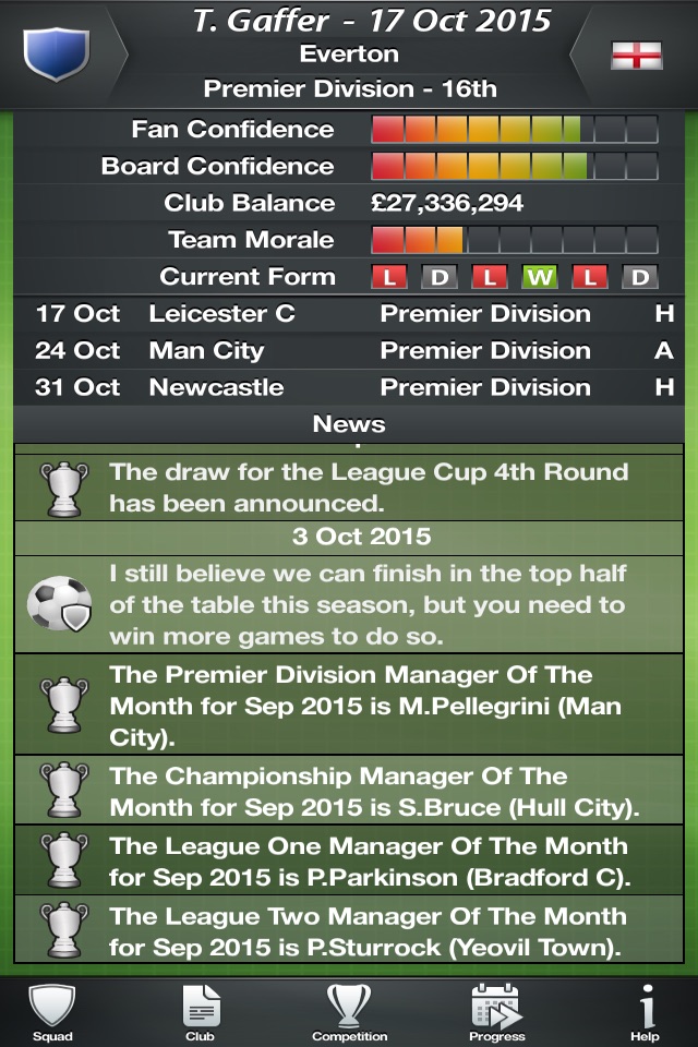 My Football Club Manager screenshot 4