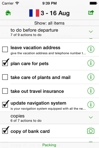 GetPacked: packing list Travel Packing List Save Time