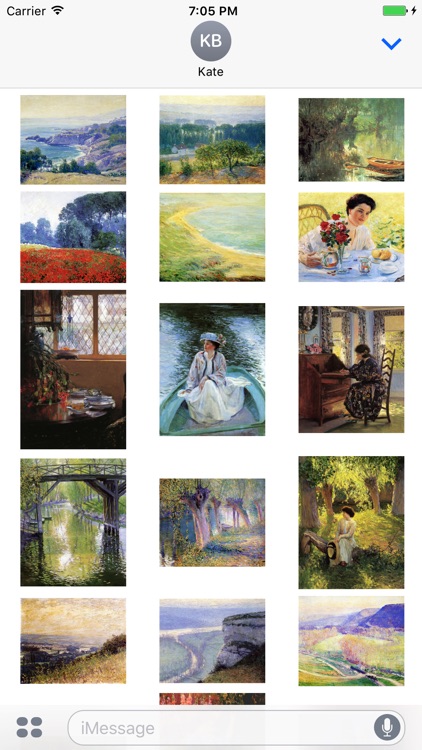 Guy Rose Artworks Stickers