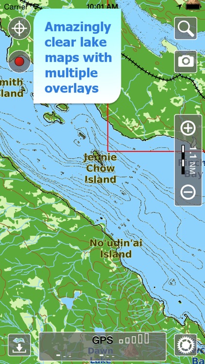 Aqua Map British Columbia Lakes HD- Nautical Chart
