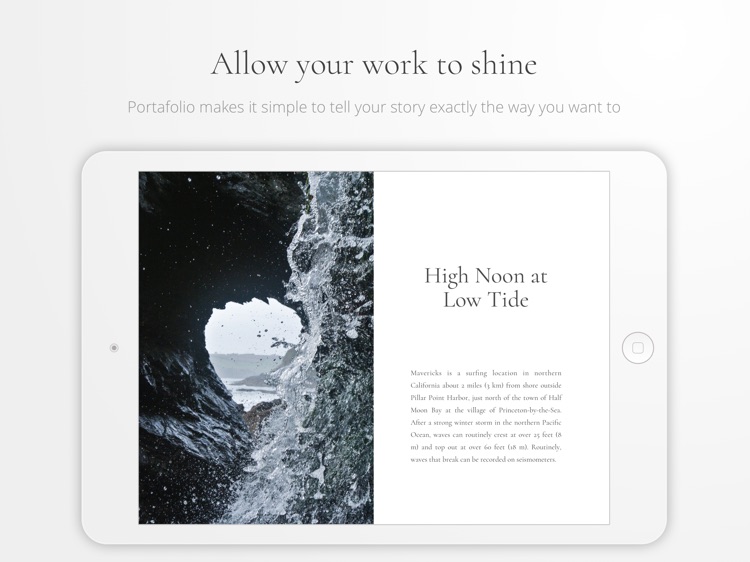 Portafolio - Design a Portfolio & Photo Albums screenshot-2