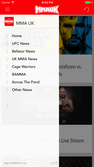 MMA UK News(圖3)-速報App