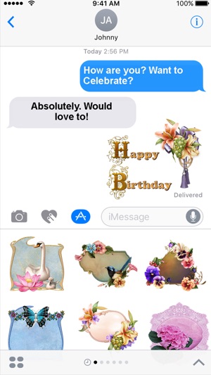Flowers For You Sticker Pack For iMessage(圖2)-速報App