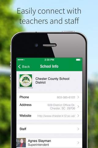 Chester County School District SC screenshot 2