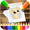 Dog Show Coloring Kids Version