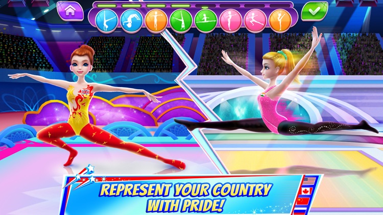 Gymnastics Superstar - Get a Perfect 10!